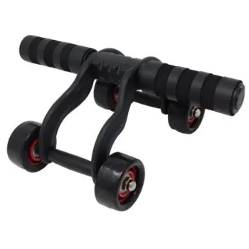 AB-Roller - 4 Räder | Bauchmuskeltrainer | Fitness