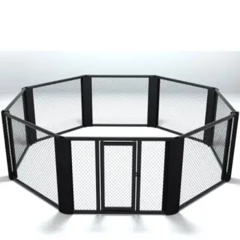 Cage octogonale MMA - 1 porte | Pas de plancher | Lutte