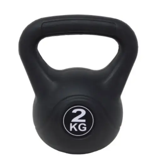 Kettlebell 2 Kg | PVC - Vinilo | Entrenamiento Funcional | Fitness