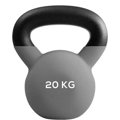 20 Kg Neoprene Coated Kettlebell - Functional Exercises