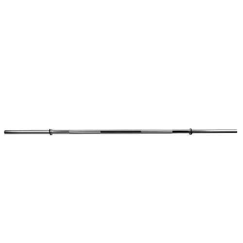 Bodybuilding Barbell 150 cm - 28 mm | Spring Lock - Front View