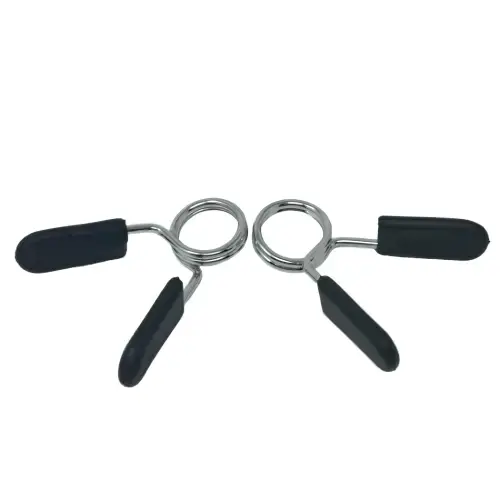 Pair of Disk Clips - Springs 28 mm | Butterfly Closure - Front View