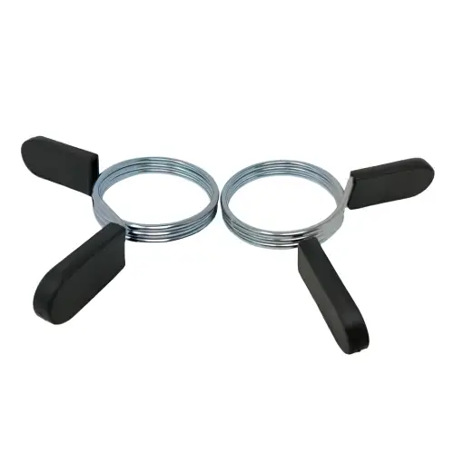 Paar Disc Clips - 50 mm Federn | Butterfly-Verschluss - Vorderansicht