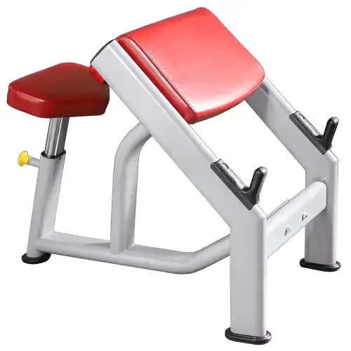 Professional Scott Bench - P5 | Verstellbar - Fitnessstudio - Gesamtansicht