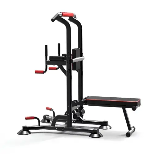 Power Tower with Multifunctional Bench - Folding - View of the Multifunctional Bench