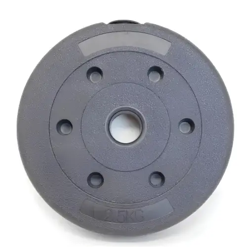 2.5 kg disque | PVC - Vinyle | 30 mm | Fitness et Bodybuilding