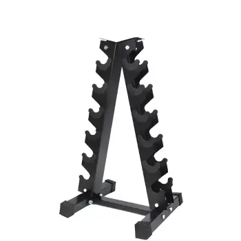 Space-saving Vertical Rack - 6 Pairs | Fitness