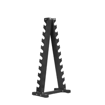 Space-saving Vertical Rack - 10 Pairs | Fitness