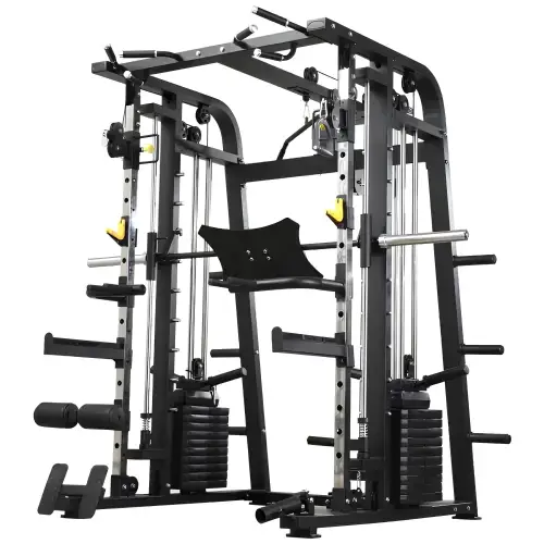 Rack Multifunzione | Squat Rack - Smith Machine - Leg Press - Visuale Completa Struttura