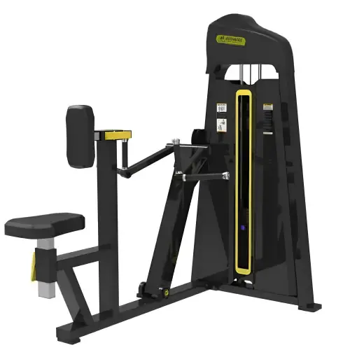 Vertical Row Machine - FMT | Pacco Pesi | Professionale | Palestra - Visuale Completa Attrezzo