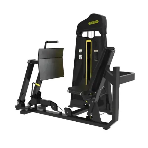 Seated Leg Press - FMT | Pressa Orizzontale | Professionale | Palestra - Visuale Completa Attrezzo