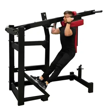 Pendulum Squat Machine - Professional | Gym - Bodybuilding - Full View Use