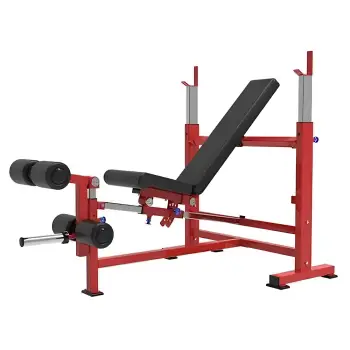 Olympic Bench Leg Curl And Extension - RFA | Allenamento Funzionale - Visuale Completa Attrezzo