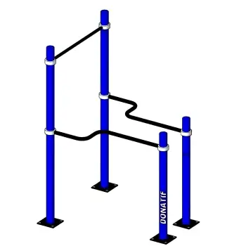 Power Tower Calistenia - D100 | Ajustable | Profesional | Gimnasia - Full View Tool