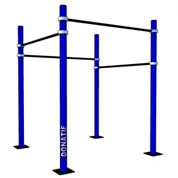 Calisthenics Cage Rack - D100 | Workout Station | Gymnasium - Full View Tool