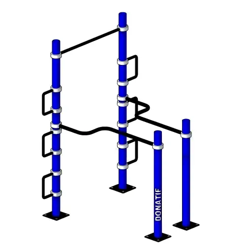 Power Tower Calisthenics - D100 Pro | Parallel Curves | Pull-up Bar - Full View Tool