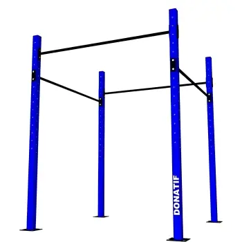 Calisthenics Cage Structure - D80 | Adjustable | Customizable - Full View Tool