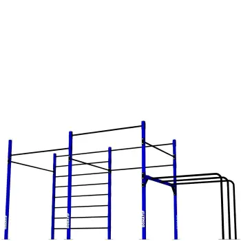 Estructura de Calistenia Multifuncional - 360 D60 | Personalizable - Vista completa del equipamiento