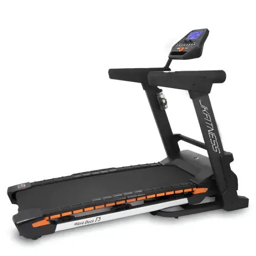 Tapis Roulant - JK Fitness Wave Deck T5 | Piano di Corsa Curvo - Visuale Completa Attrezzo