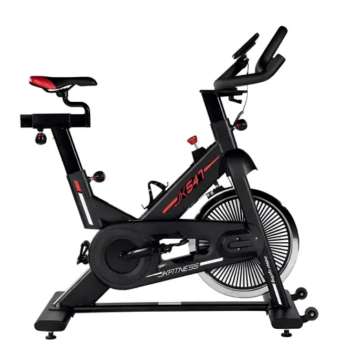 Spin Bike - JK Fitness 547 | Indoor Cycle - Home Gym | Pignone Fisso - Visuale Attrezzo Completa