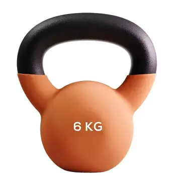 6 Kg Neoprene Coated Kettlebell - Functional Exercises - Full View Product