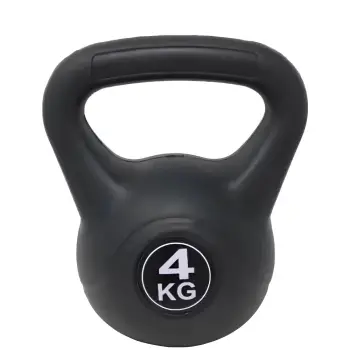 Kettlebell 4 Kg | PVC - Vinyl | Funktionelles Training | Fitness - Gesamtansicht Produkt