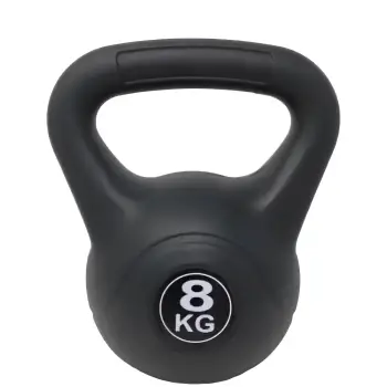 Kettlebell 8 Kg | PVC - Vinile | Allenamento Funzionale | Fitness - Visuale Completa Prodotto