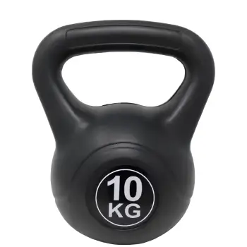 Kettlebell 10 Kg | PVC - Vinile | Allenamento Funzionale | Fitness - Visuale Completa Prodotto