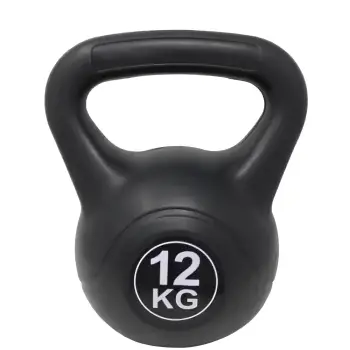 Kettlebell 12 Kg | PVC - Vinile | Allenamento Funzionale | Fitness - Visuale Completa Prodotto