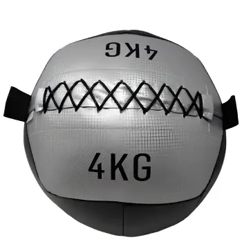 4 kg Medical Ball - Multifunktionaler Wandball | Funktionelles Training - Vollansicht