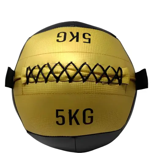 Palla Medica da 5 kg - Wall Ball Multifunzione | Functional Training - Visuale Completa