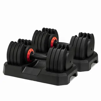 Adjustable Dumbbell Snap 3.5-32 Kg | Variable Increment - Side View