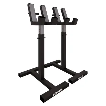 Dumbbell Spotter Stand - Regolabile | Realizzato su Misura - Visuale Completa