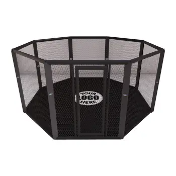 Cage octogonale MMA - 1 porte | Pas de plancher | Lutte