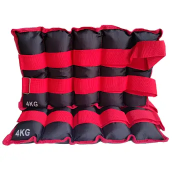 Paire de chevilles - Poignets 4 Kg | Poids Velcro